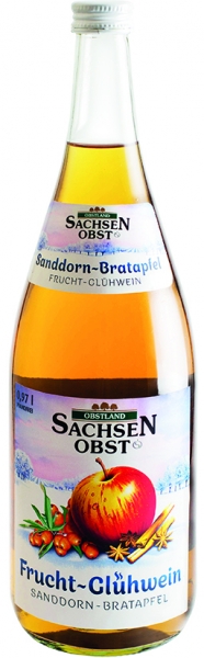 Sanddorn Bratapfel Frucht Gluewein